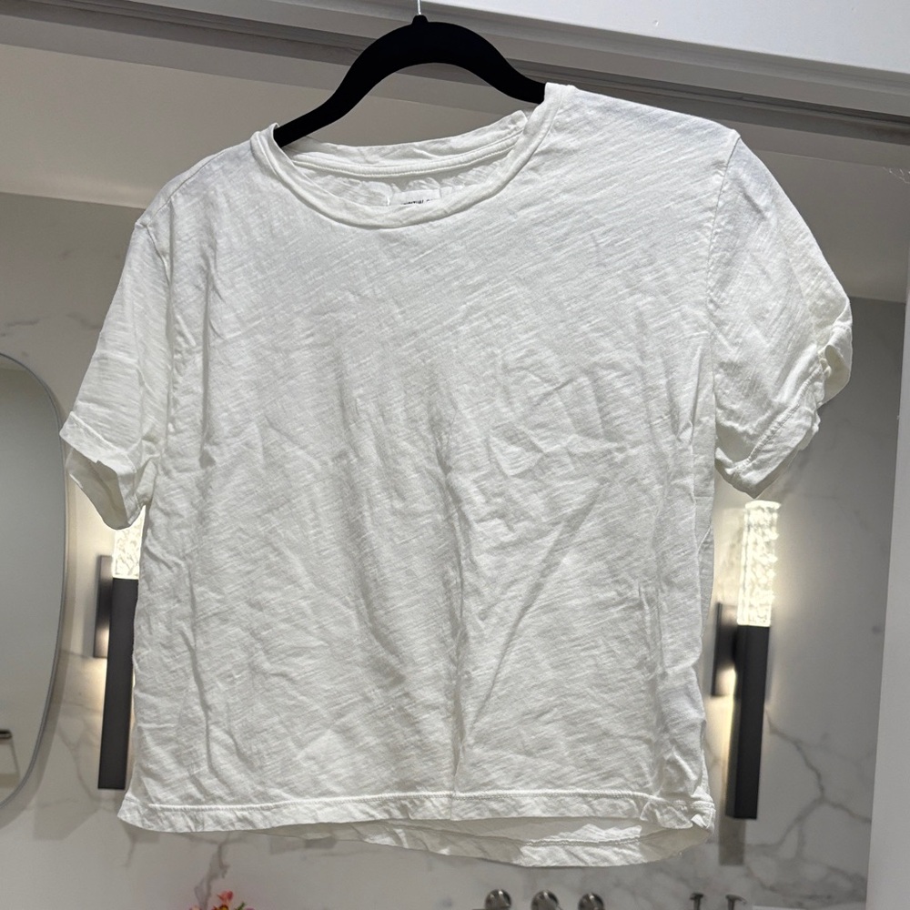 Spiritual Gangster White Crew Neck Tee